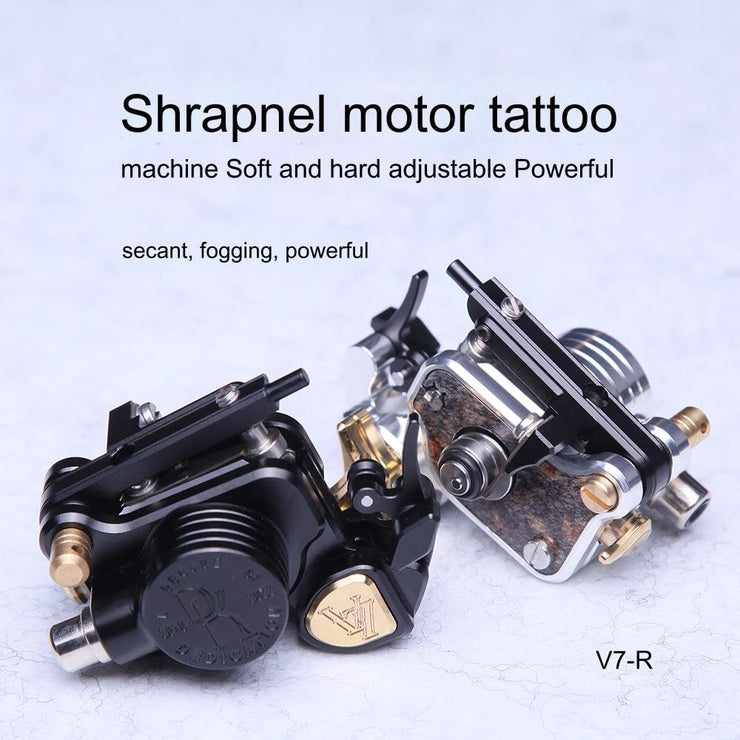 Tattoo -Maschine V7R Bullet Motor von höchster Qualität - Schweizer RCA -Motor und einstellbare Nadeltiefe