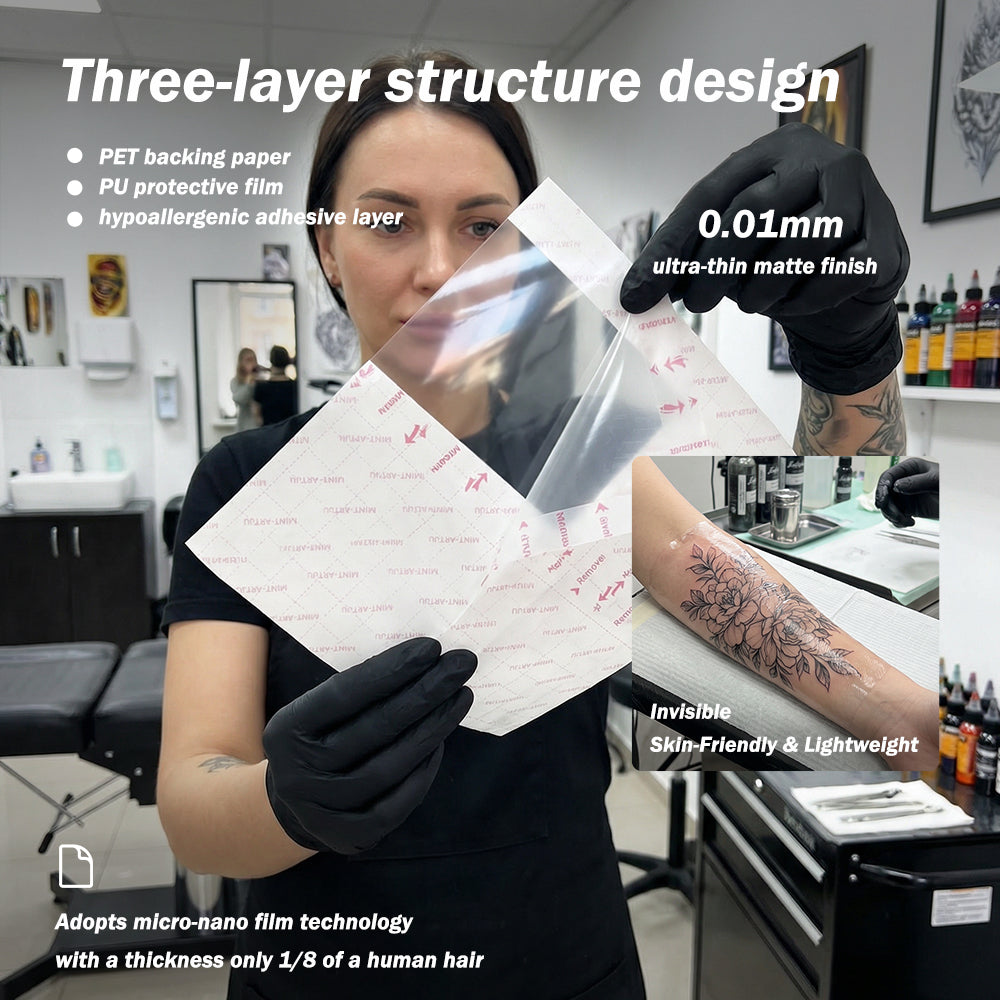 Inksoul Tattoo Bandage Film 0,01 mm UltraHin Roll 6in x 10yd