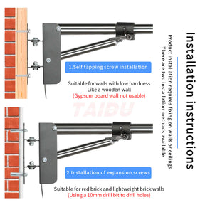 TAIDU PROMOTIONAL PL-48 LARGE PANEL TELESCOPING TATTOO WALL LIGHT