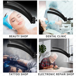 TAIDU X5 Professional Tattoo Workstation with Foldable Half-Moon Light