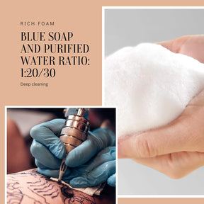 Premium 16.9oz Blue Soap for Tattoo Care