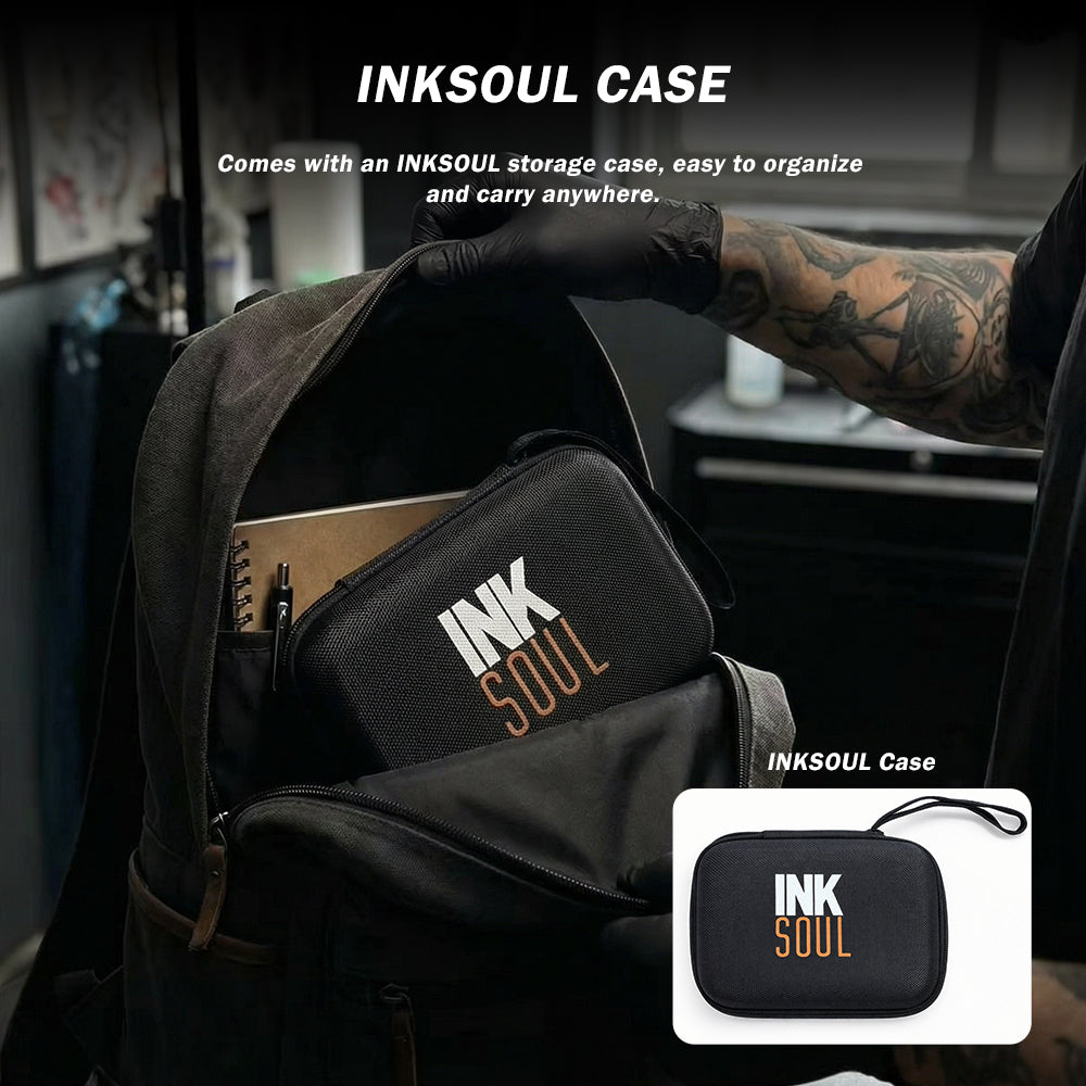 INKSOUL® Tattoo Headlamp with Polarized Glasses Anti-Reflective LED Light for Tattoo, Embroidery & Cosmetic Work