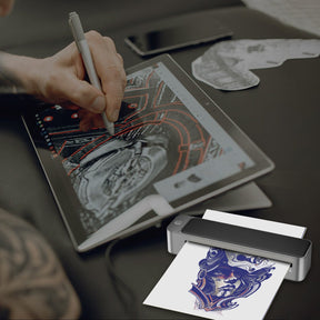 INKSOUL®️ Upgraded A3 Bluetooth Tattoo Stencil Printer Portable Tattoo Transfer Machine for Large-Scale Tattoo Stencil