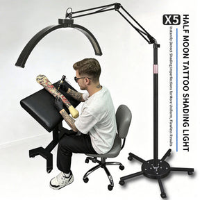 TAIDU X5 Anti-Glare Floor Stand Tattoo Shading Light