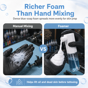 INKSOUL Electric Tattoo Blue Soap Foamer