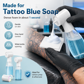 INKSOUL Smart Electric Tattoo Blue Soap Foam Sprayer – LZD-Q5 650ml