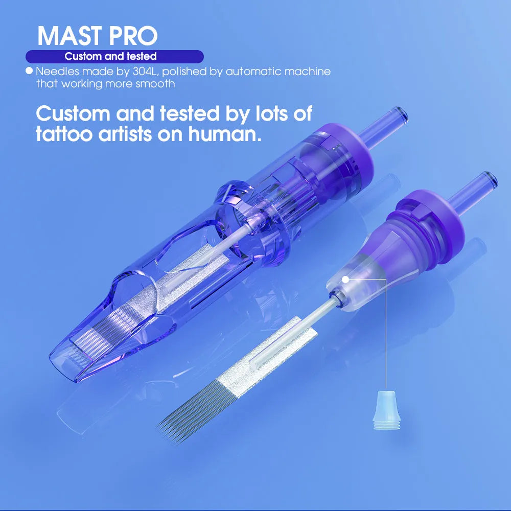 Mast Pro Tattoo Cartridges Needles- Box of 20
