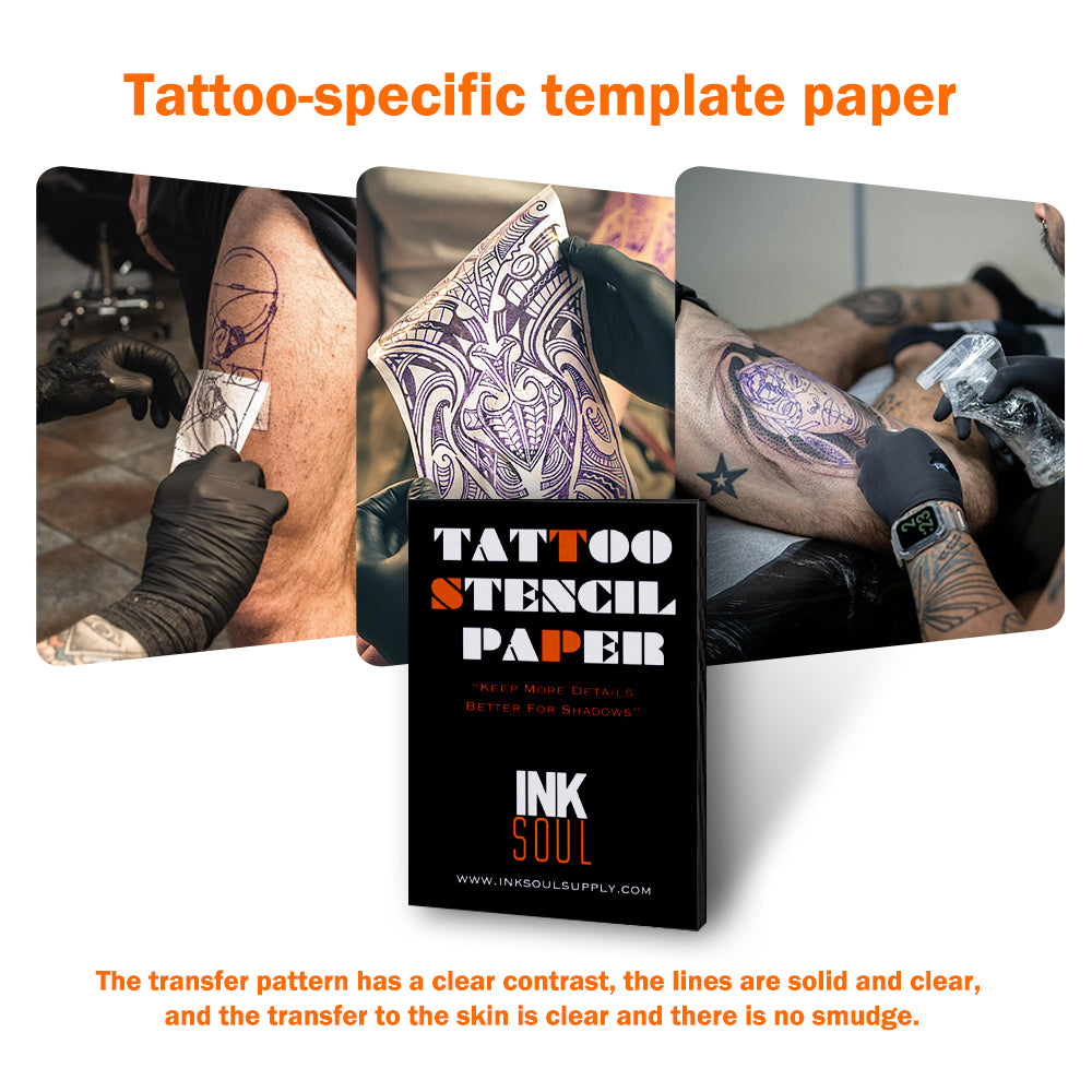 INKSOUL® Tattoo Stencil Paper （Meglio per l'ombra）
