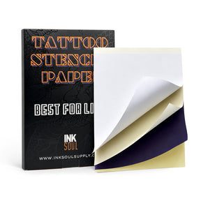 INKSOUL® TATTOO TRANSFER STENCIL PAPER LP100 A4 100sheets（BEST FOR Line）