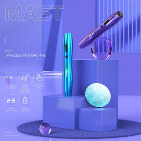 Wireless Tattoo Pen Machine With 2.5MM Stroke Permanent Makeup| Mast P20 (2 Batteries ver.)