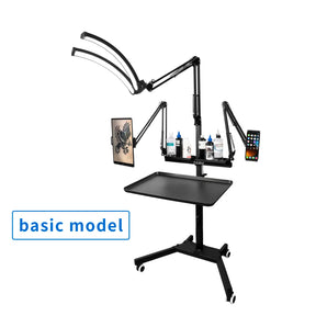 TAIDU X5 Professional Tattoo Workstation with Foldable Half-Moon Light