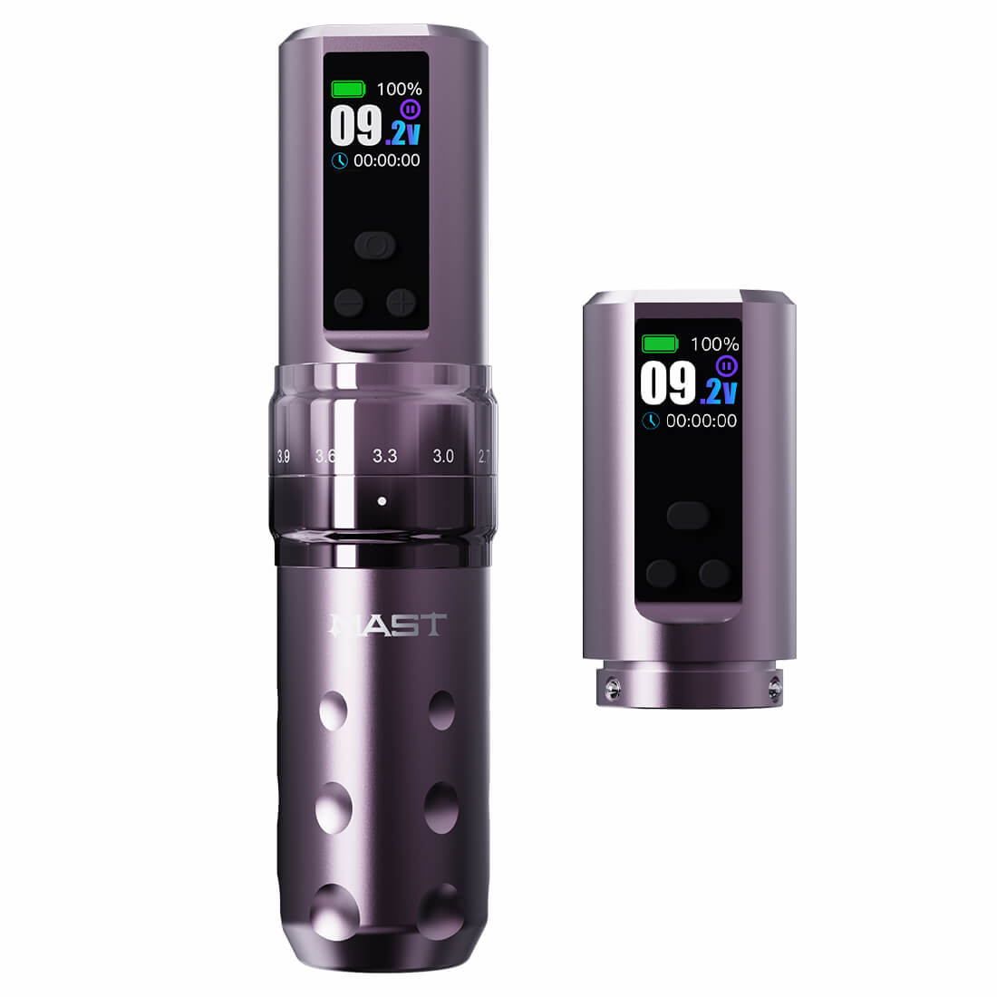 Dragonhawk Wireless Tattoo Pen Machine 2.4-4.2MM Strokes Length | Mast Fold 2 Pro