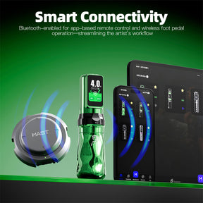 Tattoo Kit | Dragonhawk Fold Pro Year of Horse Edition Tattoo Machine Pen Wireless Professional Bundle