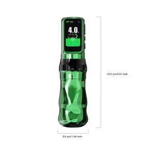 Tattoo Kit | Dragonhawk Fold Pro Year of Horse Edition Tattoo Machine Pen Wireless Professional Bundle