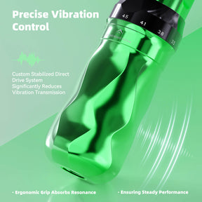 Tattoo Kit | Dragonhawk Fold Pro Year of Horse Edition Tattoo Machine Pen Wireless Professional Bundle