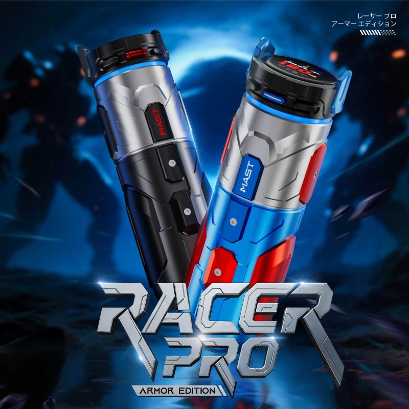 Dragonhawk Wireless Tattoo Pen Machine 4.2MM Strokes Length | Mast Racer Pro Armor Edition (2 Batteries ver.)