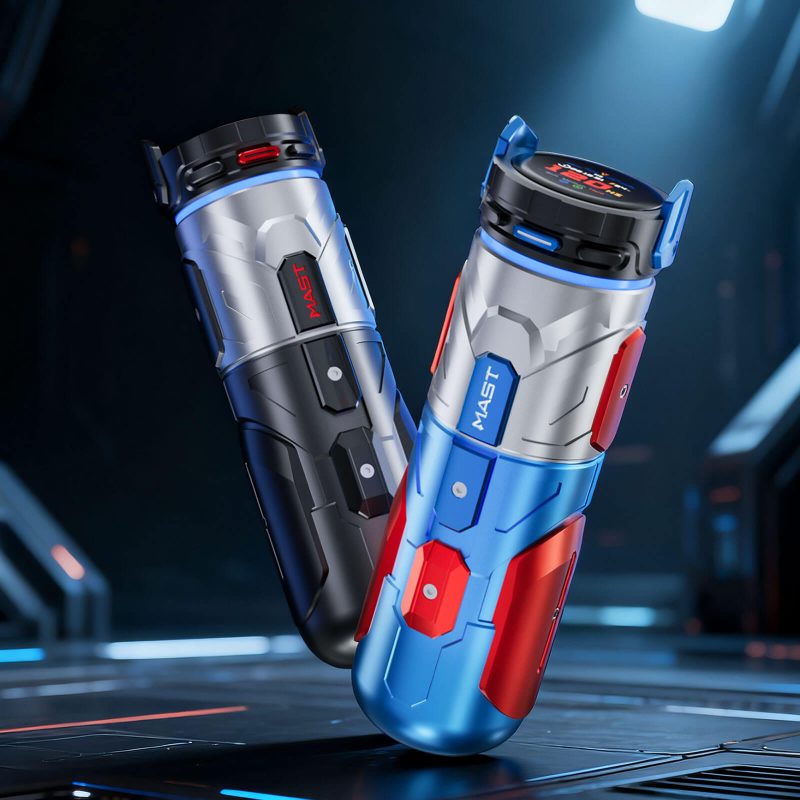 Dragonhawk Wireless Tattoo Pen Machine 4.2MM Strokes Length | Mast Racer Pro Armor Edition (2 Batteries ver.)