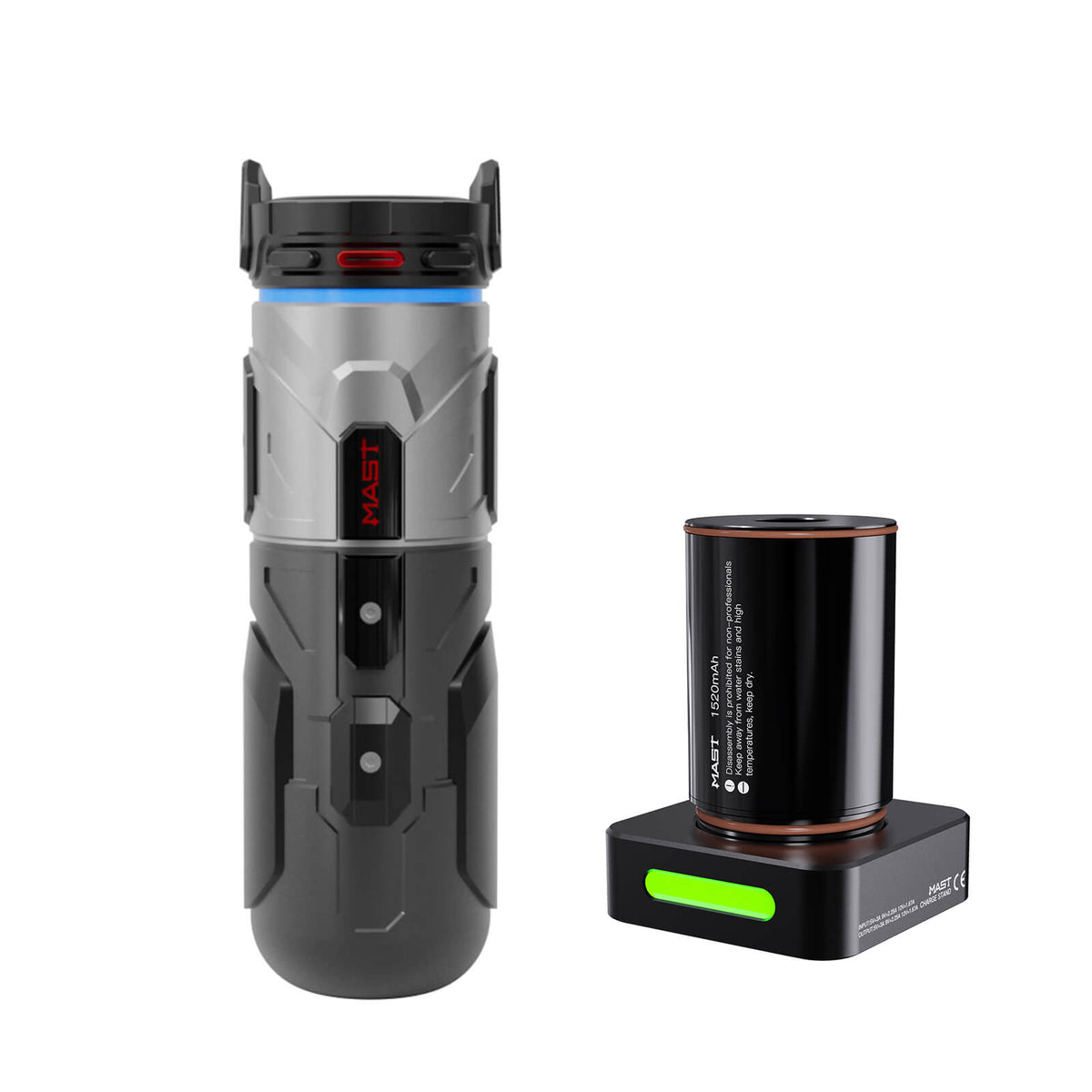 Dragonhawk Wireless Tattoo Pen Machine 4.2MM Strokes Length | Mast Racer Pro Armor Edition (2 Batteries ver.)
