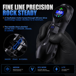 Dragonhawk Wireless Tattoo Pen Machine With 4.2MM Strokes | Mast Archer 3 Ultra