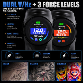 Dragonhawk Wireless Tattoo Pen Machine With 4.2MM Strokes | Mast Archer 3 Ultra