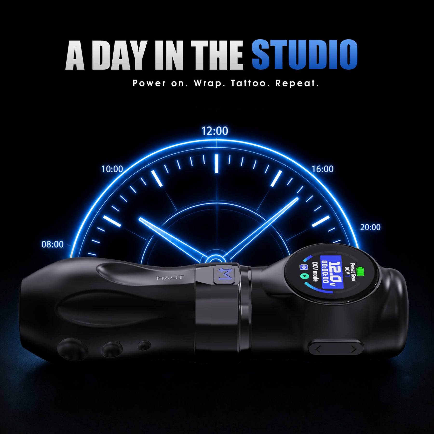 Dragonhawk Wireless Tattoo Pen Machine With 4.2MM Strokes | Mast Archer 3 Ultra