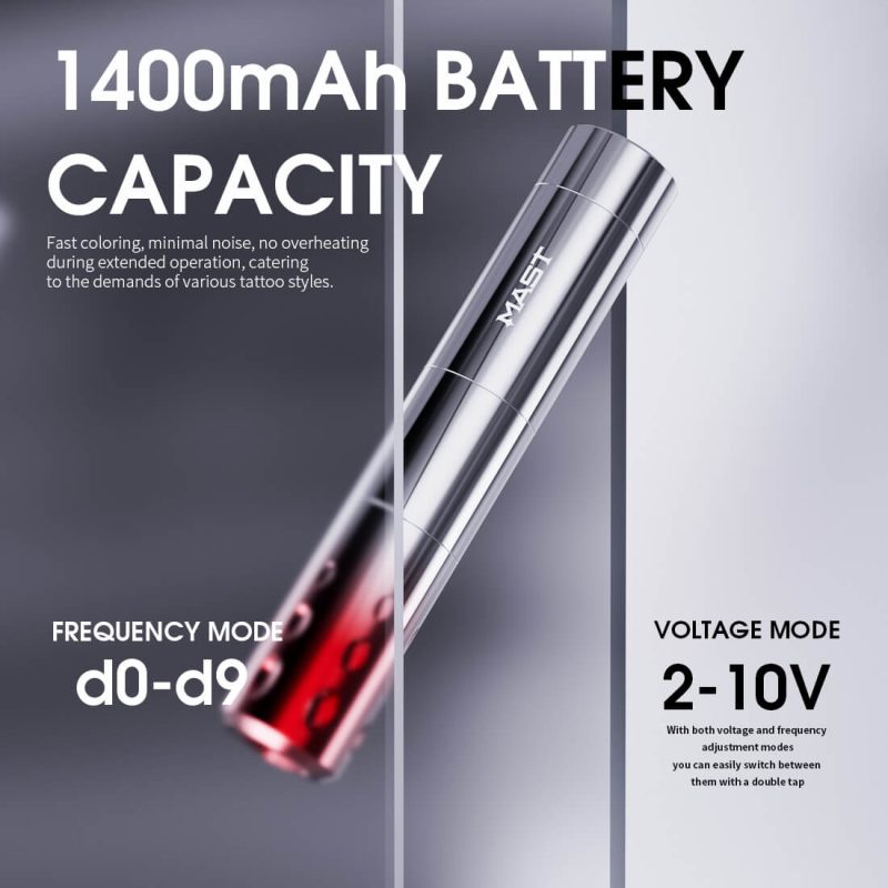 Dragonhawk Wireless Tattoo Pen Machine With 3.0MM Stroke