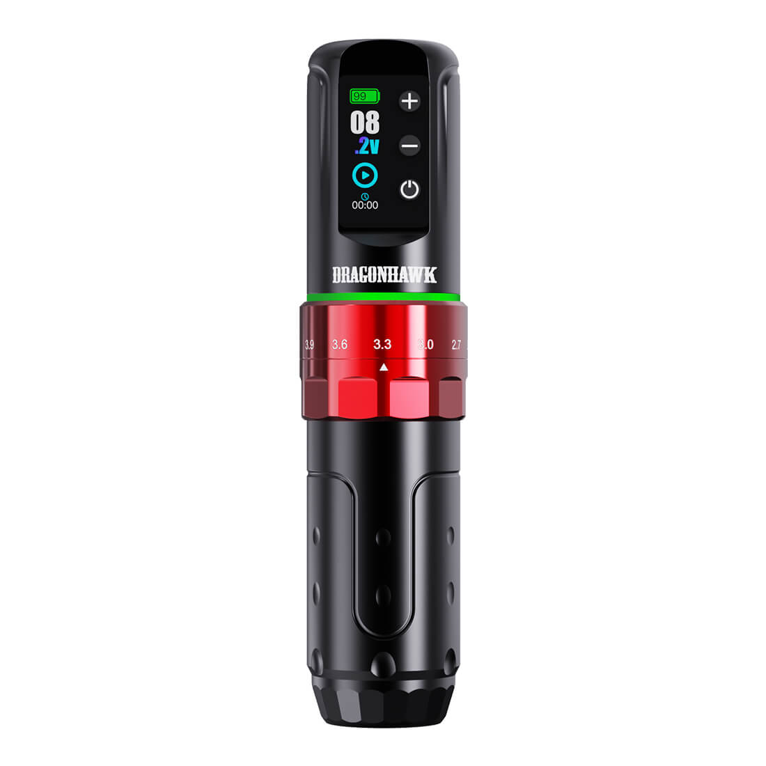 Dragonhawk Wireless Tattoo Pen Machine with 7 Stroke Length | L3