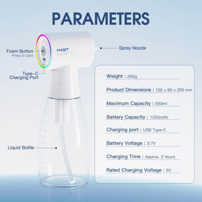 MAST Foam Machine Professional Cleaning & Sanitation Tool