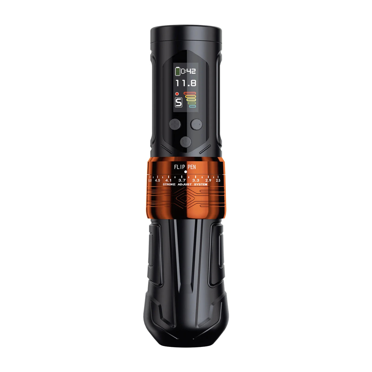 BRONC X2 NEO – Upgraded 7.1 mNM Adjustable Wireless Tattoo Pen