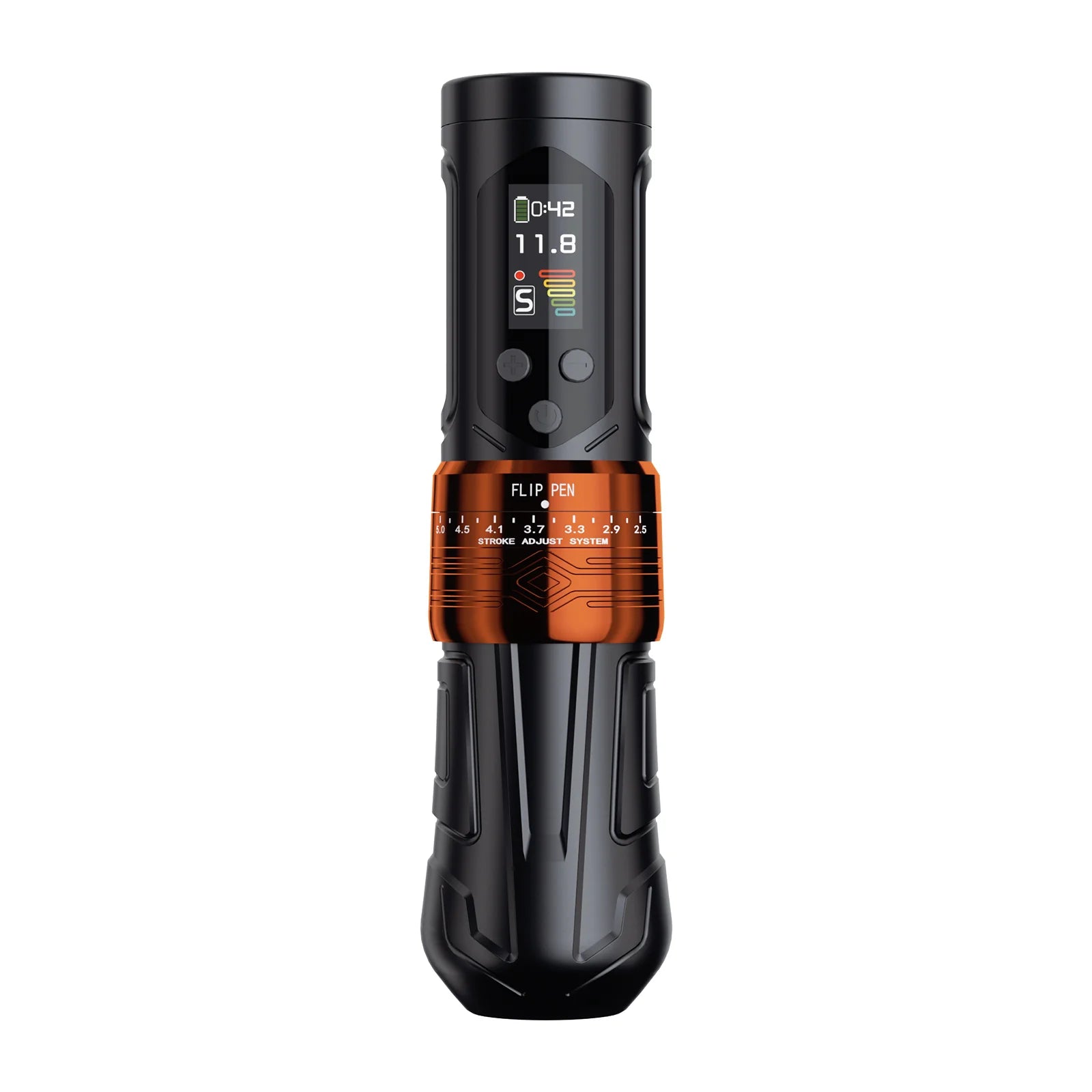 BRONC X2 NEO – Upgraded 7.1 mNM Adjustable Wireless Tattoo Pen