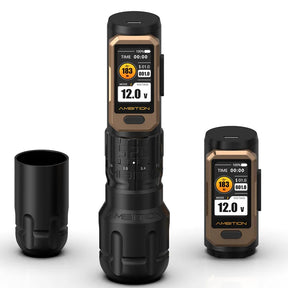 Ambition Soldier Pro 520 Wireless Tattoo Pen Machine with 6 Strokes Length 2.2mm-4.2mm