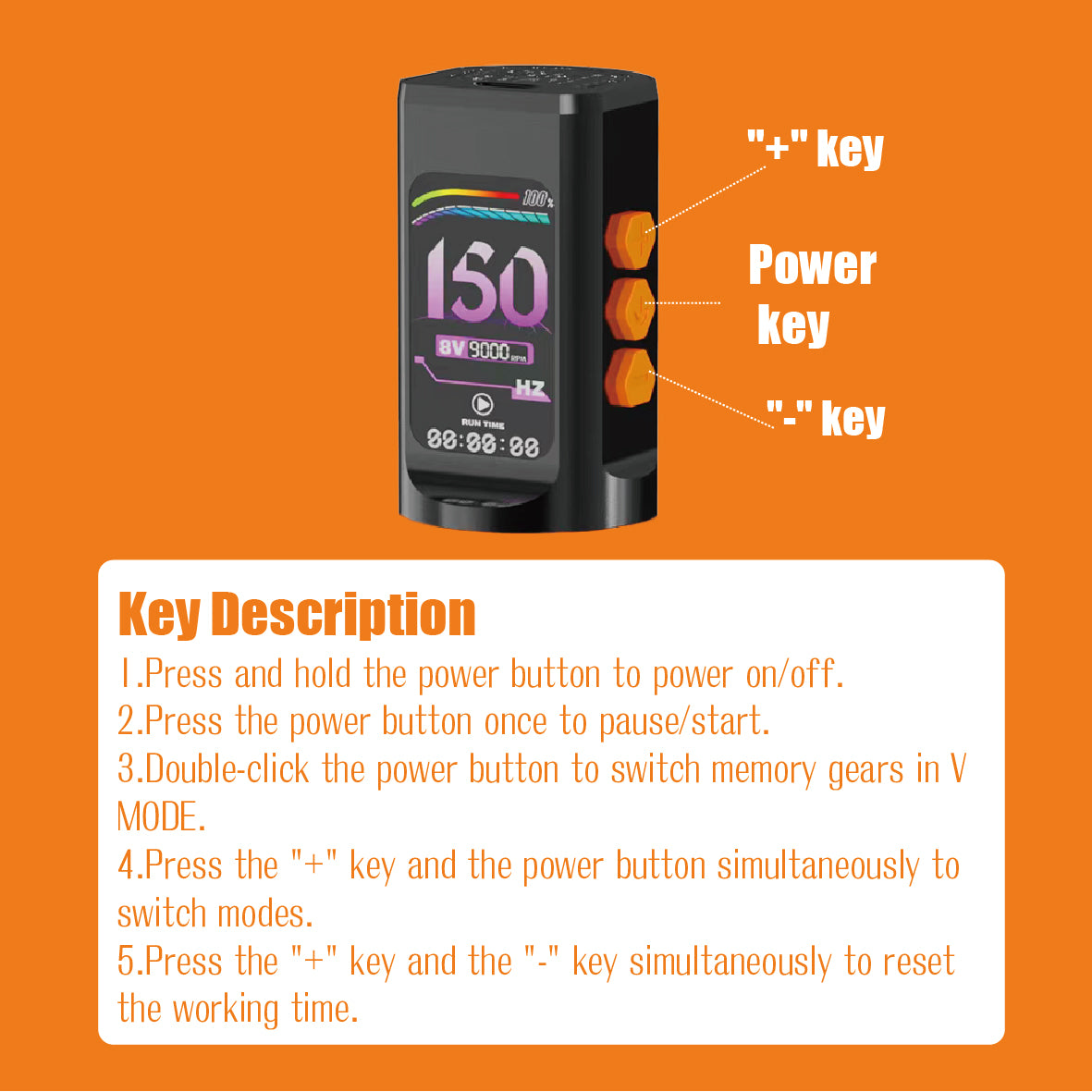 INKSOUL® Tattoo Machine Wiresles Pen 4.2MM Strokes Two Grips Two Batteries Two Modes 2 in 1 | HV6 PRO