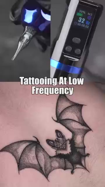 Dragonhawk Wireless Tattoo Pen Machine with Adjustable Frequency | Mast Hertz