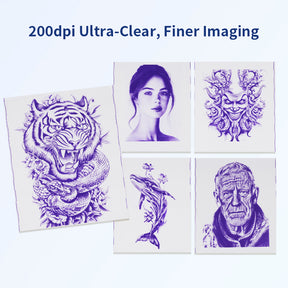 AIMO T08FD tattoo transfer printer touch screen